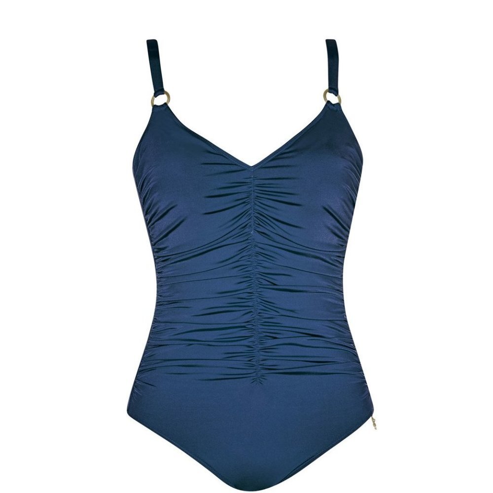 Sale Opera Nwt By Sunflair One-Piece Swimsuit In Blue Size 10